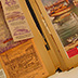 Scrapbooks pose challenging preservation problems because they often contain a variety of objects, media, and adhesives.