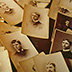 Albumen cartes de visites.